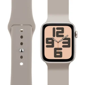 OBAL:ME Silikónový Remienok pre Apple Watch 38-41mm (M-L) béžový